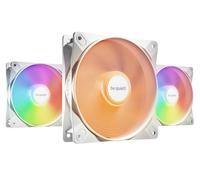 be quiet! Light Wings ARGB LX 120mm PWM Triple Pack Fan - White - BL122