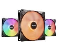 be quiet Light Wings LX ARGB 140mm PWM Triple Fan Pack - Black