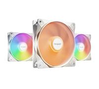 Be Quiet LIGHT WINGS LX 120mm PWM 3-Pack White Computer Case Fan 12 Cm 3 Pcs