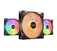 be quiet! Light Wings LX 120mm PWM High-Speed Fan, ARGB Lighting, Black, Ultra-Quiet Operation, High Airflow, Rifle Bearing