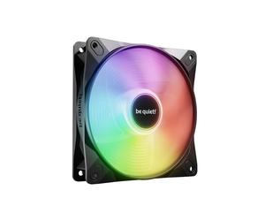 be quiet! Light Wings LX 120mm Reverse ARGB PWM Fan - 1700 RPM, 69.7 CFM - Black - BL132