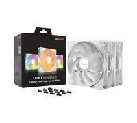 be quiet! Light Wings LX High Speed 140mm ARGB White PWM Triple Fan Pa