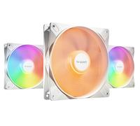 be quiet! Light Wings LX 140mm ARGB White PWM Triple Fan Pack