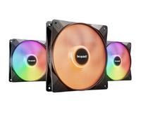 be quiet! Light Wings LX 140mm PWM ARGB High-Speed Triple Fan Pack in