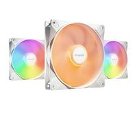 be quiet Light Wings LX ARGB 140mm PWM High Speed Triple Fan Pack - White