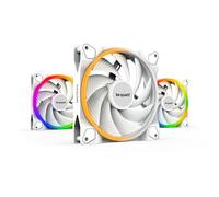 Be Quiet Light Wings White 140mm PWM high-speed Triple Pack, Premium ARGB Cooli
