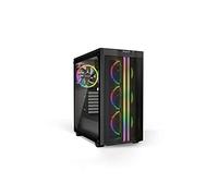Be Quiet Pure Base 500 FX Black, Mid Tower ATX case, ARGB, 4 pre-installed Light Wings PWM fans, tempered glass window