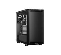Be Quiet! Pure Base 501 Airflow Window Gaming Case, ATX w/ Glass Side, 2x Pure Wings3 Fans - Black - BGW74