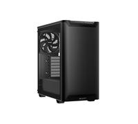 Be Quiet! Pure Base 501 Airflow Window Gaming Case, ATX w/ Glass Side, 2x Pure Wings3 Fans - Black - BGW74