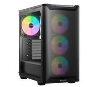 be quiet! Pure Base 501 LX Tempered Glass Mid Tower Gaming PC Case - Black