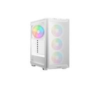 be quiet! Pure Base 501 LX White PC Tower Case, High Airflow, Maximum Performance, 4 Preinstalled Light Wings LX PWM Fans, ARGB Controller And ARGB-PWM Hub, Extraordinary Air Pressure