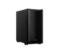 be quiet! Pure Base 501 PC Case, 2 Pre-Installed Pure Wings 3 140 mm PWM Fans, High Static Pressure, Spacious Design, Compact Dimensions, USB 3.2 Gen. 2 Type C, Vertical GPU Installation