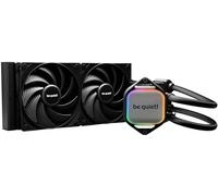 be quiet! Pure Loop 2 240mm all-in-one water cooler for overclocked AMD/Intel systems, 2x Pure Wings 3 PWM high-speed fan, high static pressure, dual decoupled PWM pump with ARGB, BW017