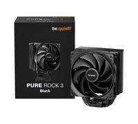 be quiet Pure Rock 3, Black, Single Tower, 4 Heatpipes, 120mm Pure Wings 3 Fan,