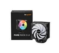 be quiet! Pure Rock 3 LX CPU Cooler, Universal Socket, Pure Wings 3 PWM Fan, 2000RPM, only 31.2dB(A) at maximum fan speed, 190W TDP