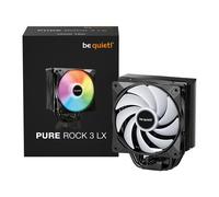 be quiet Pure Rock 3 LX, RGB, Single Tower, 4 Heatpipes, 120mm Light Wings LX F