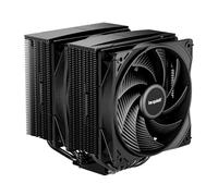 BK042: be quiet! Pure Rock Pro 3 Black CPU Air Cooler | 6 High Performance 6mm Heat Pipes with HDT Technology | 120mm Quiet PWM Fan | AMD:AM4 AM5/Intel LGA 1700/1150/1151/1200 | Black | BK042