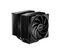 BK042: be quiet! Pure Rock Pro 3 Black CPU Air Cooler | 6 High Performance 6mm Heat Pipes with HDT Technology | 120mm Quiet PWM Fan | AMD:AM4 AM5/Intel LGA 1700/1150/1151/1200 | Black | BK042