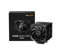 be quiet! Pure Rock Pro 3 CPU Cooler, Black, Universal Socket, 2 x Pure Wings Fans, 2000RPM, only 34.8dB(A) at maximum fan speed, 250W TDP