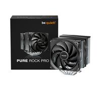 be quiet! Pure Rock Pro 3 Silver air cooler, impressively high cooling capacity, 6 high-performance 6mm heat pipes, 2 optimized Pure Wings 3 120mm PWM fans, compatible with liquid metal thermal grease