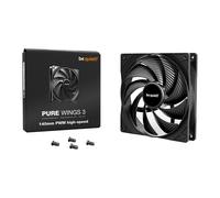 140mm be quiet! Pure Wings 3 PWM high-speed