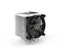 be quiet! Shadow Rock 3 White CPU Cooler, Single 120mm PWM Fan, For Intel Socket: 1700/1200 / 2066 / 1150 / 1151 / 1155 / 2011(-3) Square ILM, For AMD Socket: AM4 / AM3(+), 190W TDP, 163mm Height