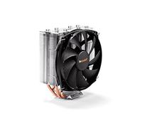 be quiet! Shadow Rock Slim Processeur Refroidisseur 13,5 cm Noir, Cuivre, Argent