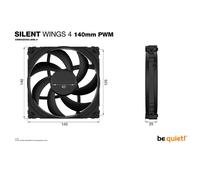 be quiet! Silent Wings 4 140mm PWM High Speed - Fan