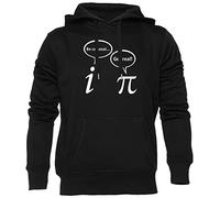 Be Rational Get Real Imaginary Math Science Pi Men Women Unisex Hoodie Black S