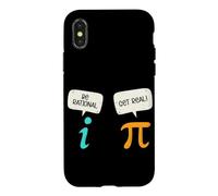 Be Rational Get Real Math Pi Number Algebra Teacher Math Case for iPhone X/XS