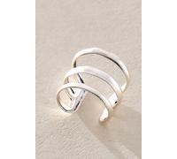 Be Real Ear Cuff at Free People in Silver Cage - female