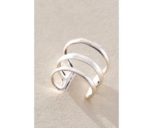 Be Real Ear Cuff at Free People in Silver Cage - female