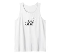 Be Relaxed BEE RELAXED Bumble Bee Tank Top