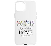 Be Rooted in Gods Love Jesus Rooted in Christ Ephesians 3:17 Case for iPhone 15 Plus