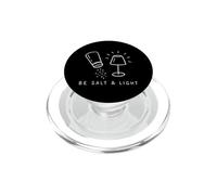 Be Salt & Light Christian Bible Verse Jesus God Religion PopSockets PopGrip for MagSafe