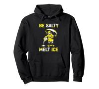 Be Salty Melt Ice Protest Street Art Graphic Pullover Hoodie