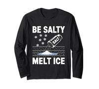 Be Salty Melt ICE Tshirt Men Women Protest Political Retro Long Sleeve T-Shirt