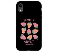Be Salty Stay Lit Matthew 5:13-16 Fun Christian Design Case for iPhone XR