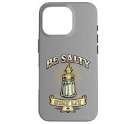 Be Salty Stay Lit Salt Of The Earth Light Of The World Shake Case for iPhone 16 Pro