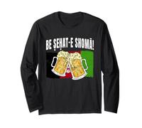 Be SEHAT E Shoma Afghanistan Cheers Afghan Beer Lover Long Sleeve T-Shirt