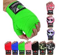 BE SMART INTERNATIONAL LTD Boxing Hand Wrap Bandages MMA Bag Gloves Muay Thai Inner Glove (Green, 3.5 Meter)