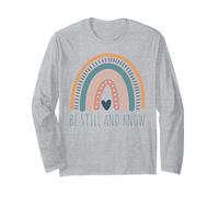 Be Still and Know Christian Womens Long Sleeve T-Shirt