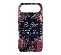 Be Still And Know I'm God Psalm 46:10 Pink Floral Watercolor Case for iPhone Air