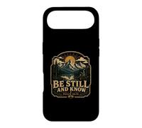 Be Still And Know Psalm 46 10 Mountain Lake Cabin Case for iPhone Air