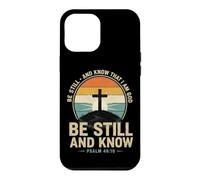 Be Still and Know Psalm 46:10 Vintage Hope Christian Cross Case for iPhone 12 Pro Max