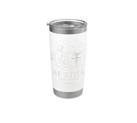 Be Still and Know Psalm 46 Inspirational Stainless Steel Insulated Tumbler