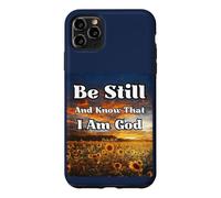 Be Still and Know: Psalms Peaceful Uplifting Bible Christian Case for iPhone 11 Pro Max