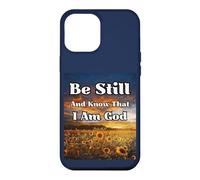 Be Still and Know: Psalms Peaceful Uplifting Bible Christian Case for iPhone 12 Pro Max