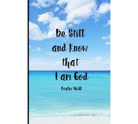 Be Still and Know that I am God Journal