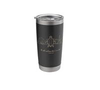 Be Still and Know that I am God Ocean Bible Scripture Shore Stainless Steel Insulated Tumbler